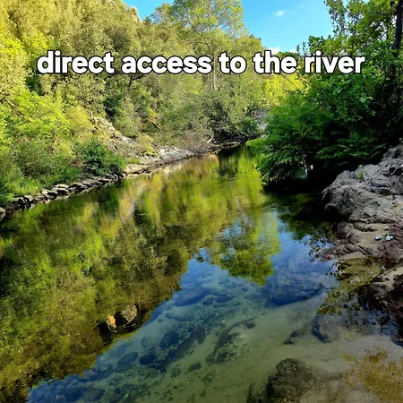 O Fil De L'eau Piscine Acces Riviere Bed & Breakfast Omessa